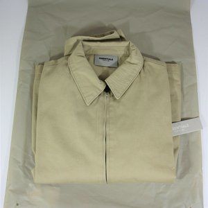 Essentials Fear Of God Mens XS Twill Shacket NEW R1416